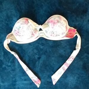NWT tropical bikini top